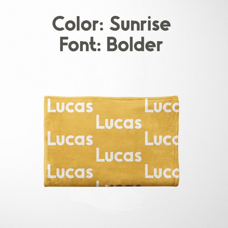 Personalized Custom Blanket Name Blanket Blanket Gift Baby Etsy