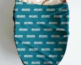 Personalized Baby Name Swaddle Blanket, Trendy Baby Swaddle