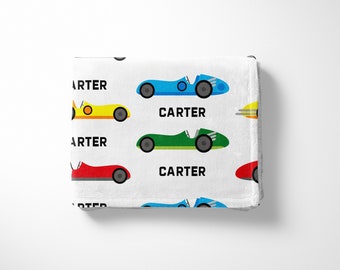 Race car Personalized Name Blanket, Racecar Custom Name Blanket, First Middle Name Blanket, Baby Boy Blanket, Kids Blanket, Christmas Gift