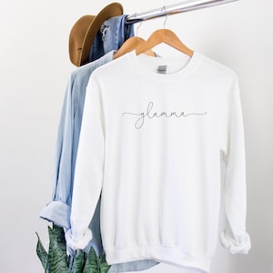 GLAMMA Sweatshirt, Glamma Shirt, Glamma Gift, Glamma Sweat shirt, pregnancy announcement, new Glamma gift, grandma gift