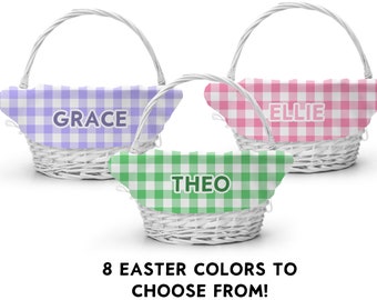 Personalized Easter Basket Liner, Custom Easter Basket Liner, Customized Easter, Monogram Easter, Girl Easter Basket, Boy Easter Basket