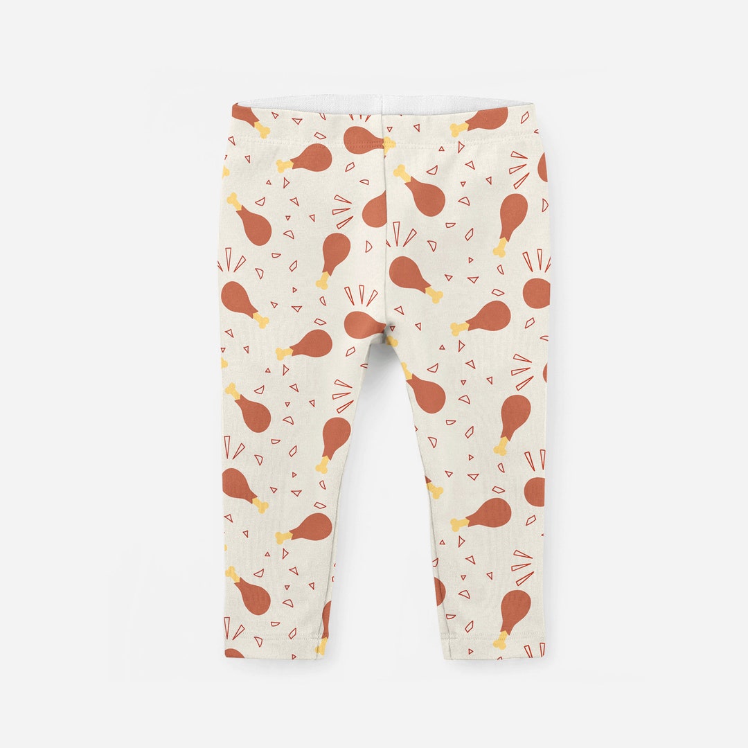 Turkey Leggings Kid's Leggings, Thanksgiving Leggins, Toddler Leggings