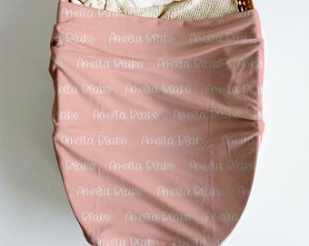 Personalized Baby Name Swaddle Blanket, Pink Baby Swaddle