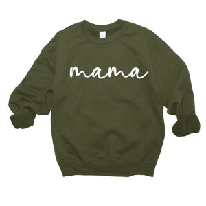 Cozy Mama Sweatshirt, Mama Shirt, Mama Gift, Mama Sweat shirt, pregnancy announcement, new mom gift, Fall Mama Shirt