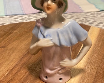 Vintage 1920’s porcelin Half Doll