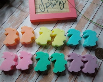 4 Ostern Kinder Seife Häschen Kleine Seifen Kinder Spaß Seifen Ostern Korbfüller Geburtstag Gastgeschenke Kinder Geburtstag Geschenk Strumpf Stuffers Geschenk