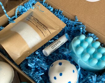 Sales de baño para músculos doloridos / Alivio del dolor muscular / Regalo para novios / Bomba de baño / Regalo para deportistas / Regalo para el Día del Padre / Set de regalo de bombas de baño para hombres