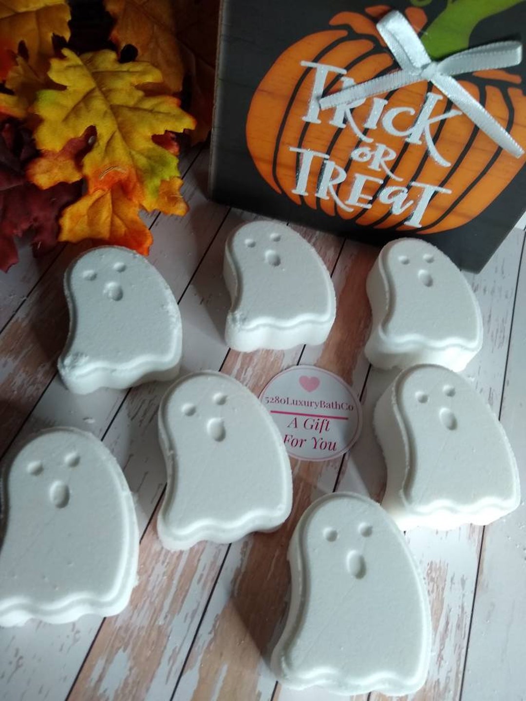 Halloween Bath Bomb Halloween Ghost Bath Bomb Halloween Party Favor