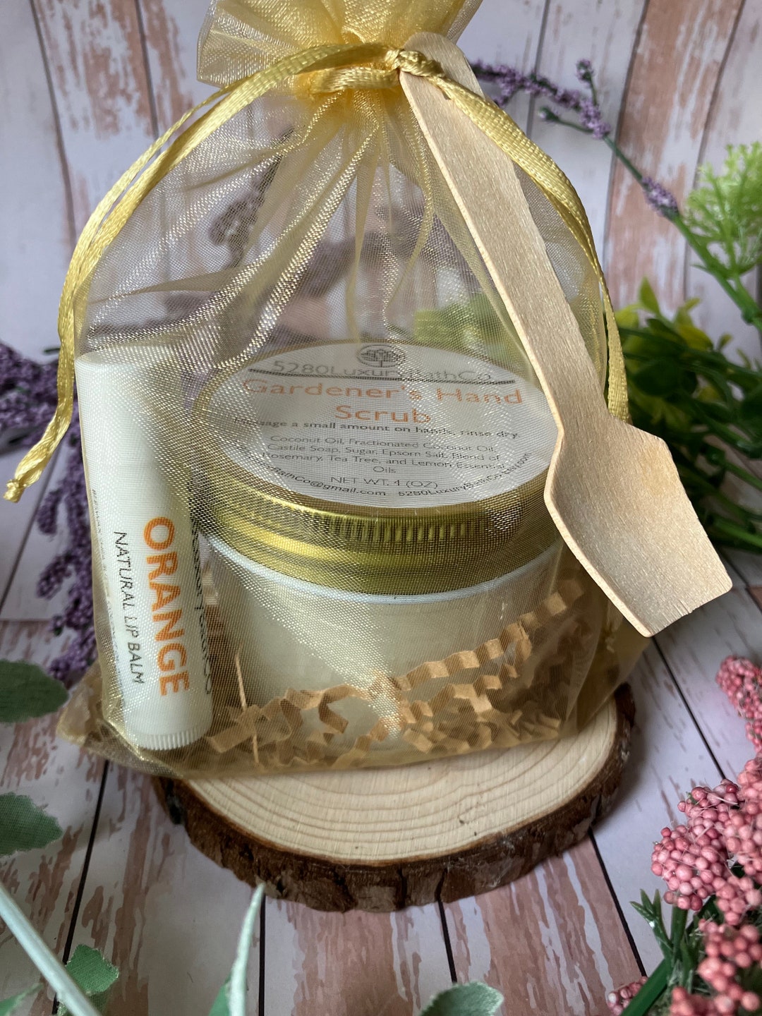 Gardener's Hand Scrub Sugar Scrub Gift for Gardener Hand Scrub Gift Under 10 Stocking Stuffer