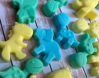 Kids Dinosaur Soaps | Party Favors | Dinosaur Soaps | Kids Soap | Kids Mini Soaps | Birthday Party Favors | Baby Shower Favors | Stockings