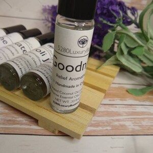 GOODNIGHT | Essential Oil Roller Blend | 10mL | Aromatherapy Rollerball | Essential Oil Rollerball | Stocking Stuffers | Deep Sleep | Calm