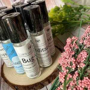 Choose 2 | Essential Oil Roller Blend | 10mL | Aromatherapy Rollerball | Essential Oil Rollerball | Aromatherapy | Gift under 20