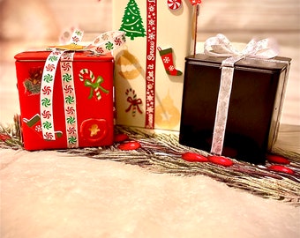 Vakantiecadeau/geschenkdoos geurkaarsen
