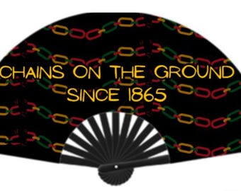 Personalisierter Clack Fächer – Perfekt für „Boots on the Ground“ Line Dancing & Summer Cooling!