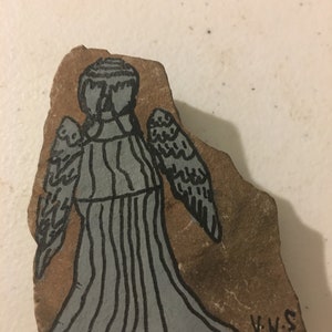 Doctor Who Weeping Angel rock
