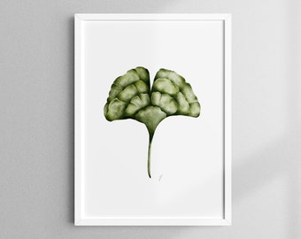 Poster Gingko, Gingko Print, Plant Print, Poster Plant, Gingko Picture, 13 x 18 cm to 50 x 70 cm, artprintsisters