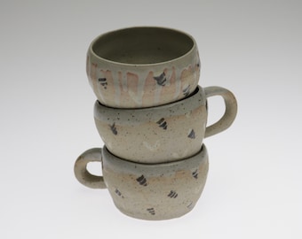 Handmade Bee Mug, Handmade Coffee Mug, Handmade Pottery