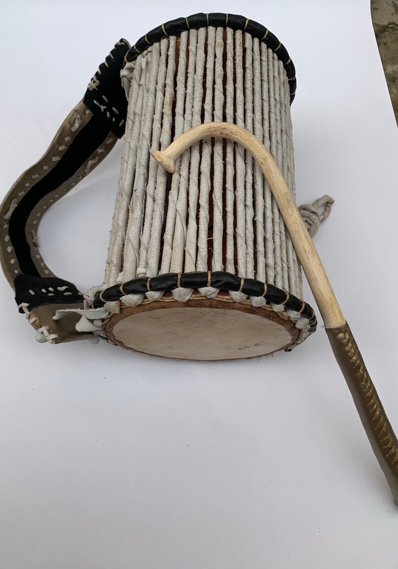 Nigerian Yoruba Gangan Talking Drum Authentic Original Etsy