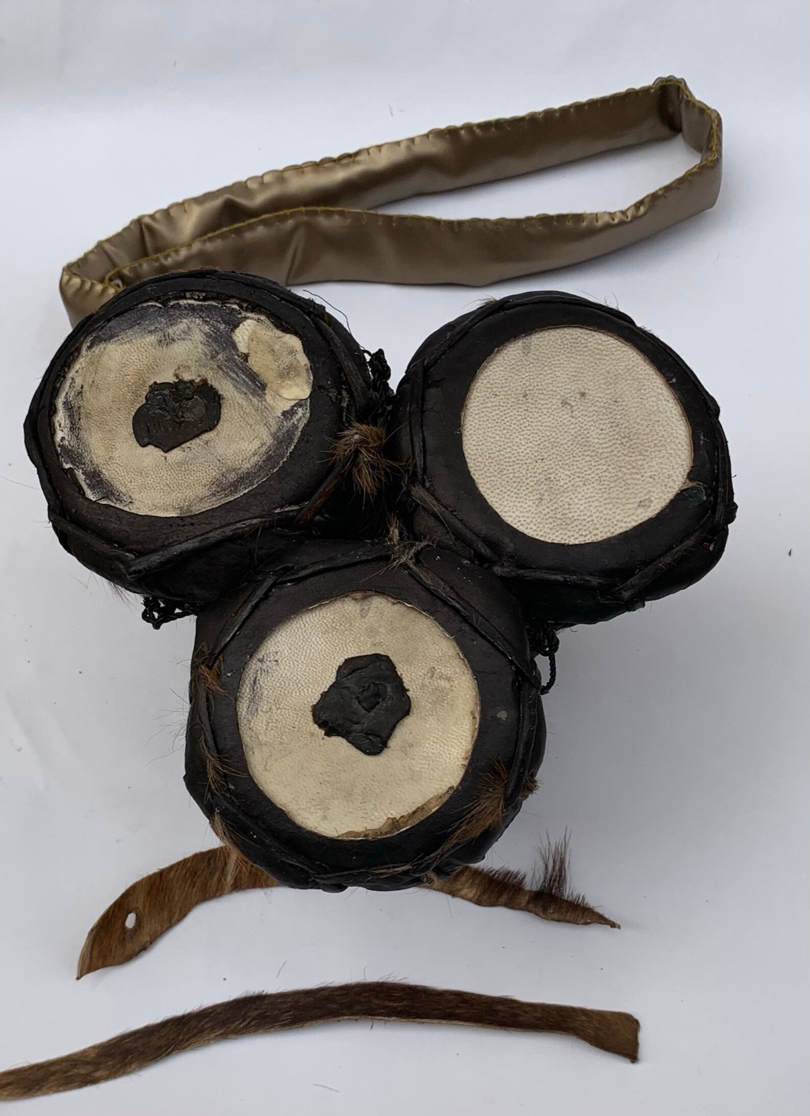 Baata Yoruba African Triple Talking Drum 3in1 Etsy