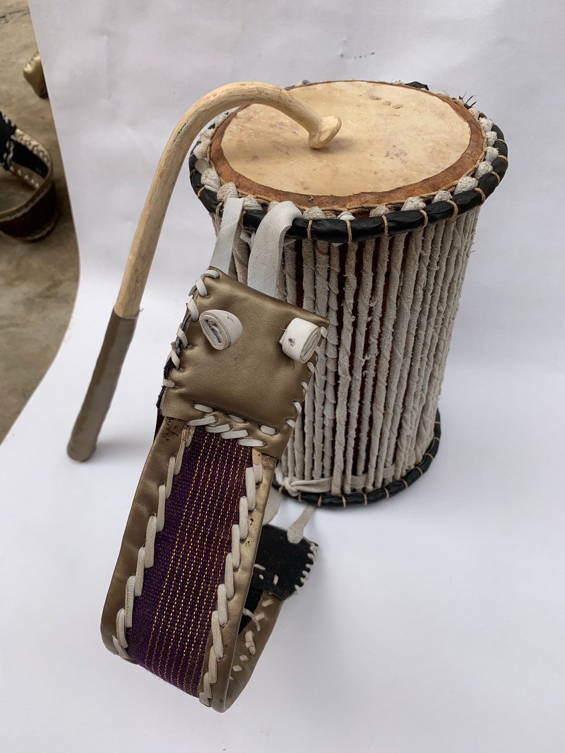 Nigerian Yoruba Gangan Talking Drum Authentic Original Etsy