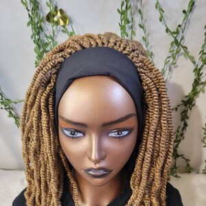 Headband kinky wig