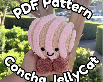 Concha Crochet Amigurumi PDF PATTERN!!