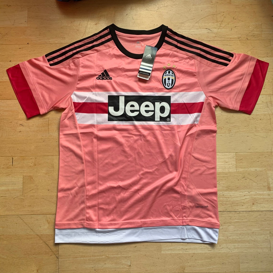 Juventus 2015 2016 Away Pink Shirt Dybala 21 Brand New With | Etsy