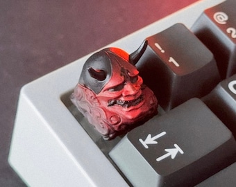 Oni Mask Artisan Keycap For Cherry MX Mechanical Keyboard