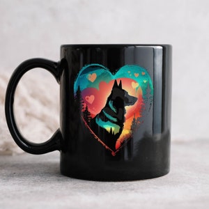 German Shepherd Coffee Mug: Dog Lover Gift