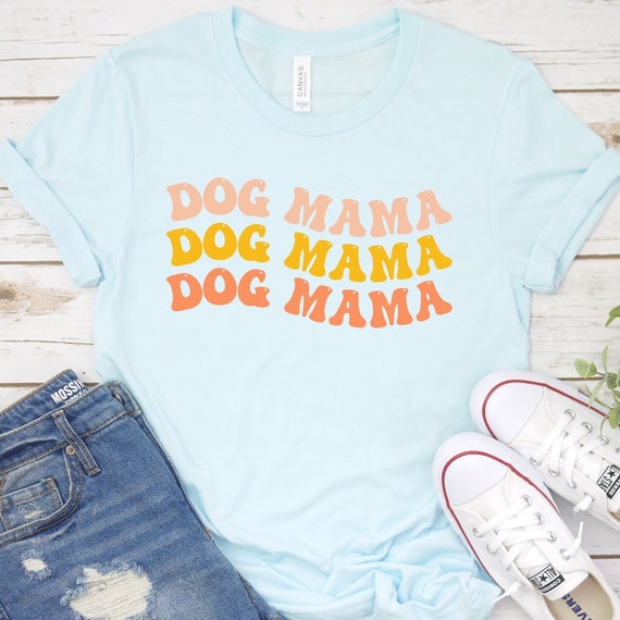 Vintage Dog Mom Shirt Dog Mom Mother Gift Retro Tee Vintage Dog Mom Shirt Dog Mom Mother Gift Retro Tee