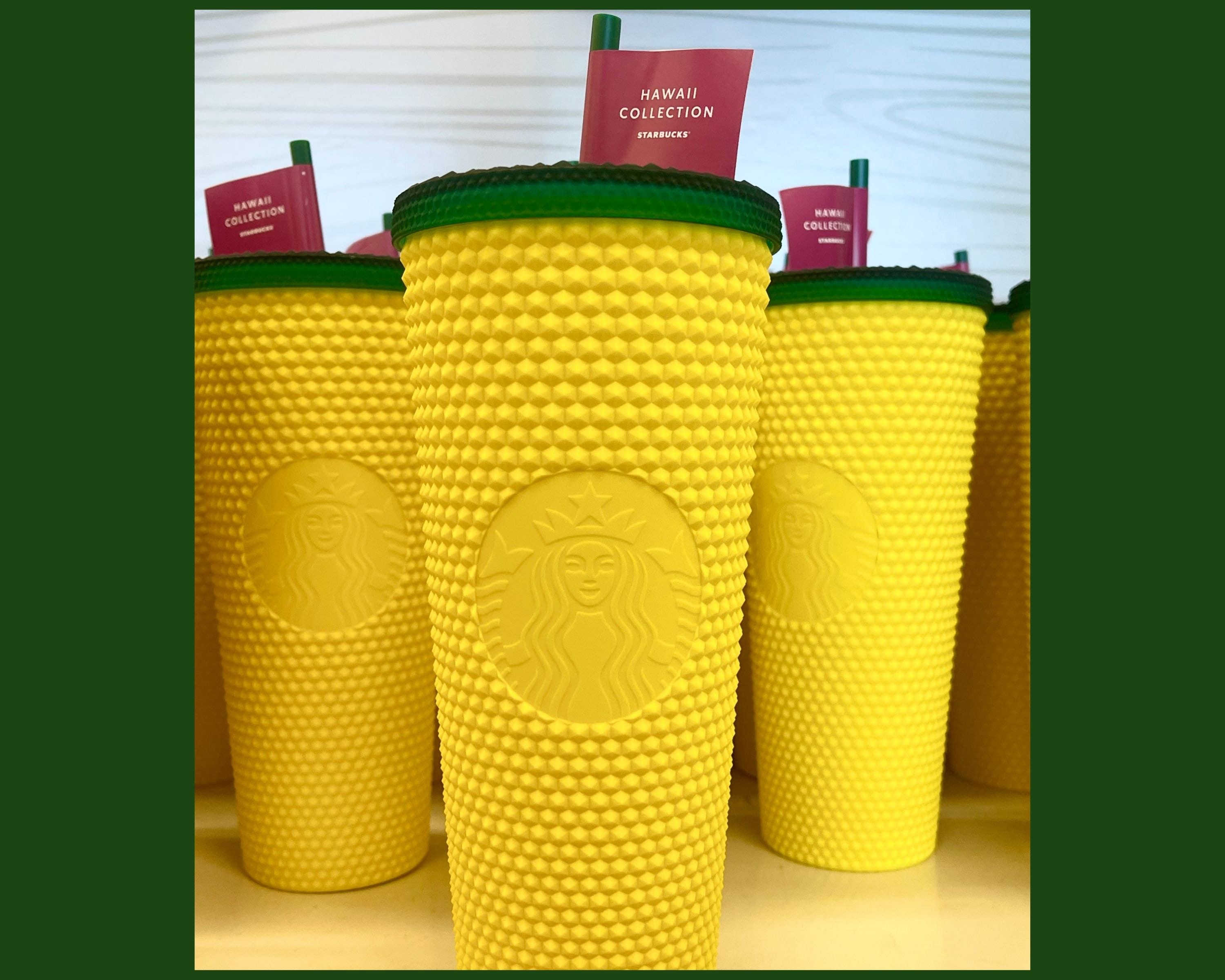 You Can Get A Starbucks Tumbler Shaped Like A Pineapple In Hawaii