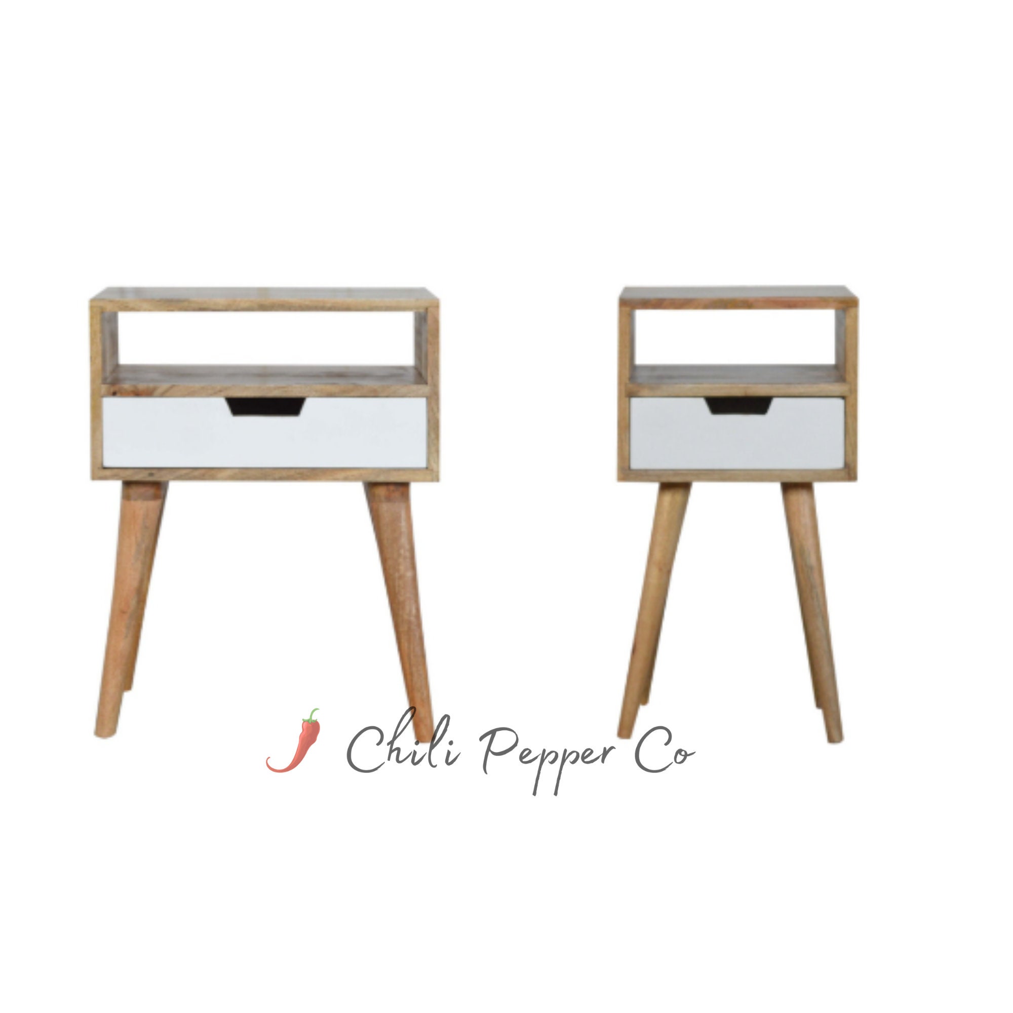 White Bedside Table Small Bedside Table Small Bedside Etsy UK