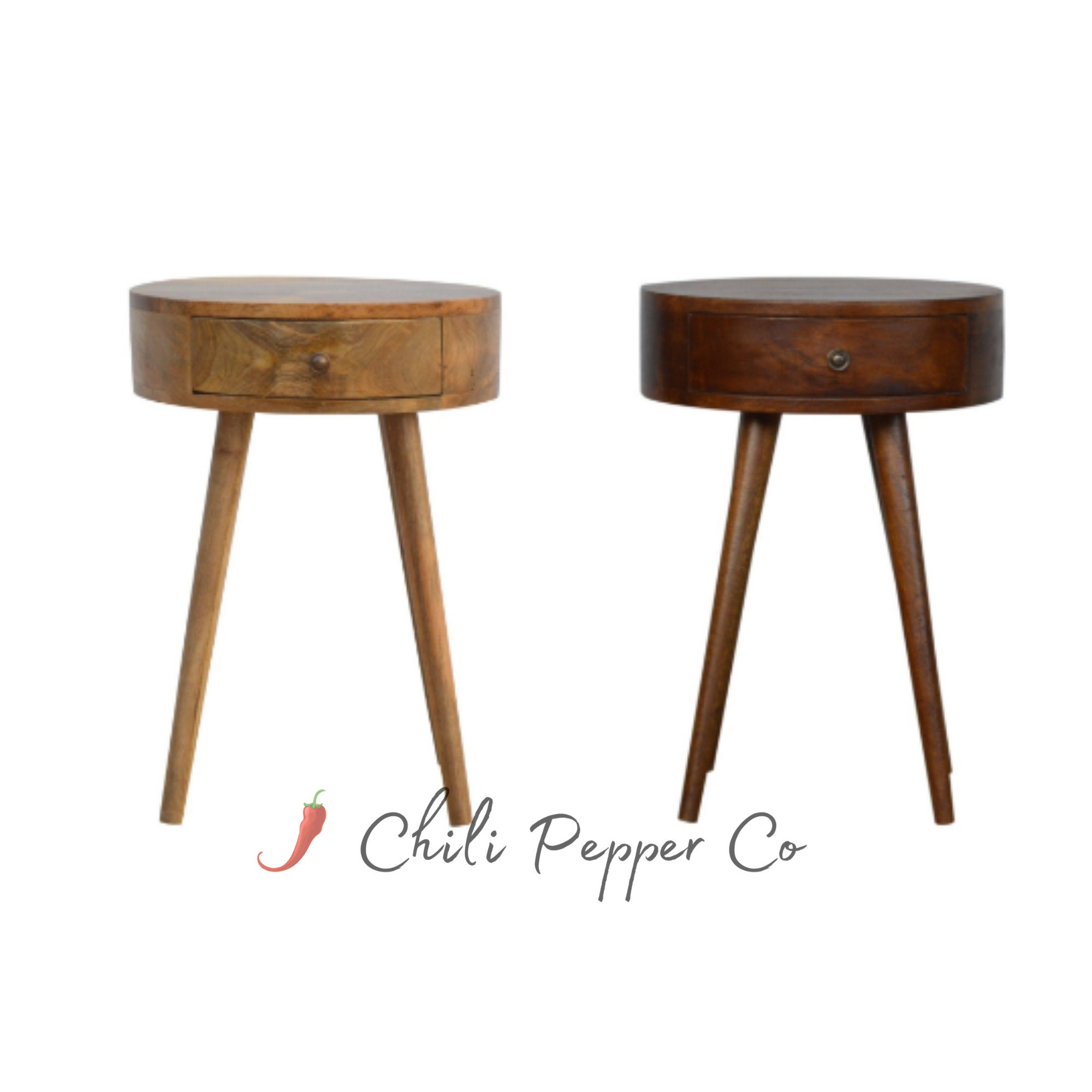 Retro Bedside Table Wooden Beside Mid Century Etsy UK