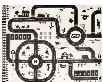 childs road play mat