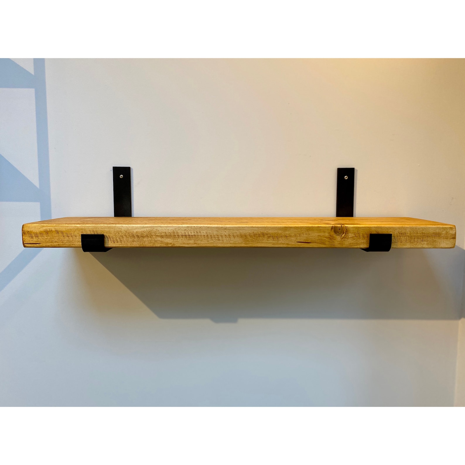 Chunky Rustic Wood Shelf only 5cm Thick / 20cm Deep Etsy