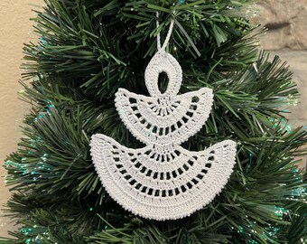 Crochet Angel Pattern PDF: Easy Christmas Decor Tutorial (DIY Vintage Style)