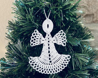 Crochet Angel Pattern PDF: Easy Christmas Decor Tutorial (DIY Vintage Style)