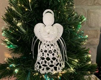 Crochet Christmas Angel PDF Pattern: Handmade Ornament, Décor