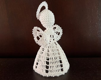 Crochet Christmas Angel Pattern: Ornament, Decor (PDF Pattern)