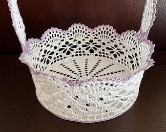 Crochet Basket Pattern: Handmade Decor (PDF Pattern)