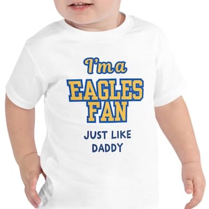 Baby Romper & Toddler Tee Personalised | AFL West Coast Eagles Inspired Fan Gift | Custom Name Design for Newborn or Toddler | Footy Gift