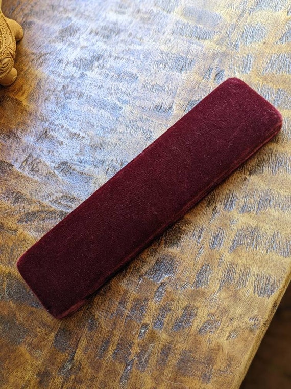 Vintage Velvet Bracelet Box - image 1