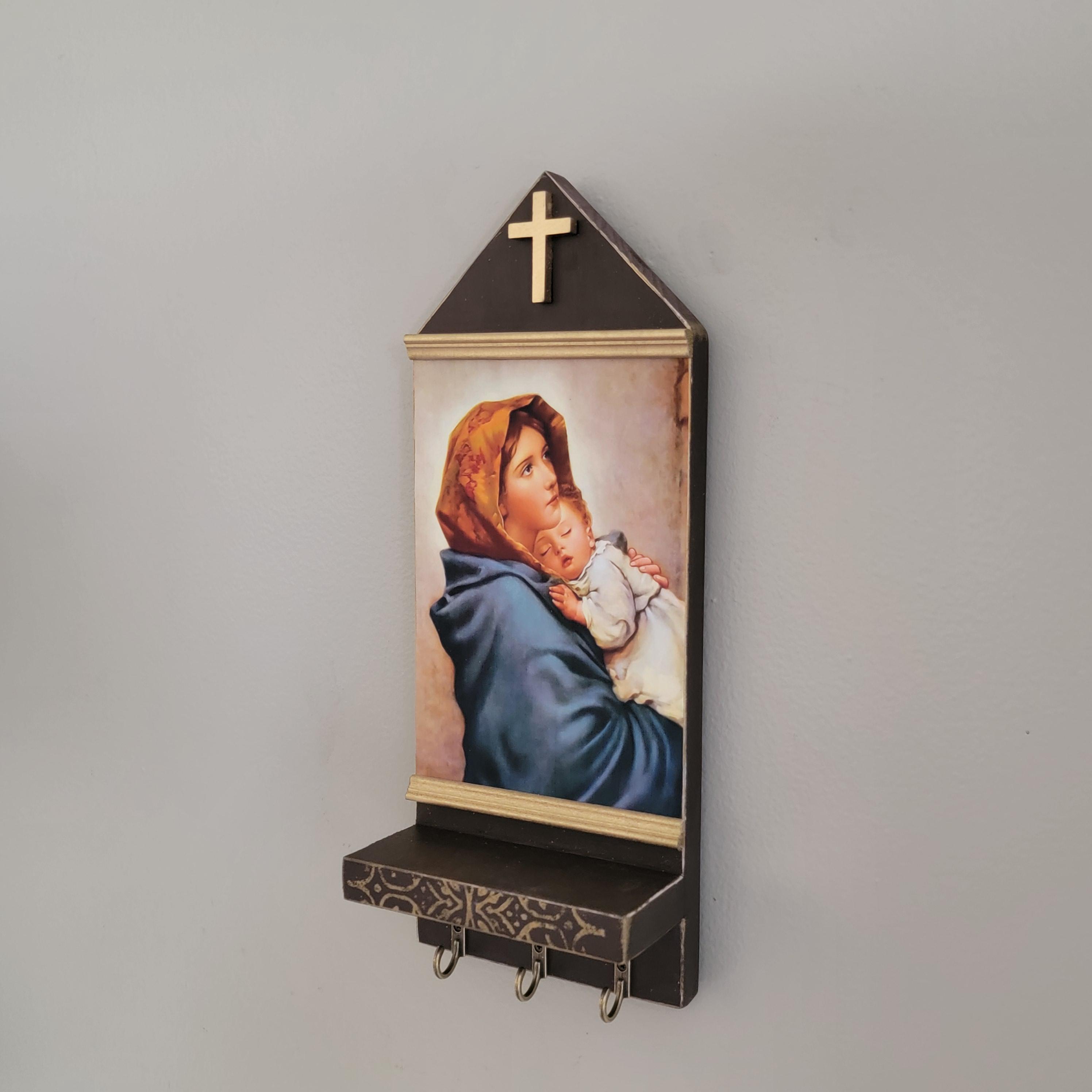Madonna of the Streets Personal Rosary Holder (brown) - Etsy