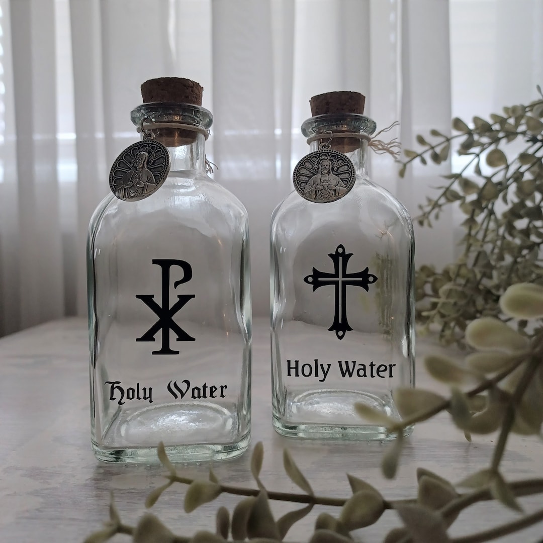 Decorative Holy Water Bottle - Etsy