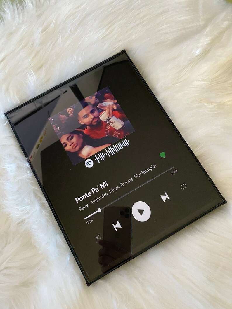 Spotify Picture Frame Template