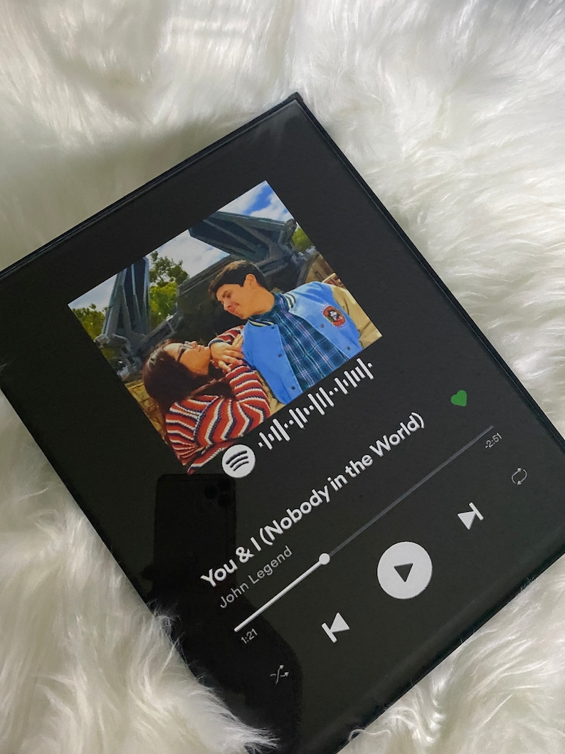 Spotify Picture Frame Template