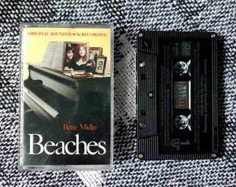 Bette Midler Beaches Original Soundtrack Cassette Tape Wind Beneath My Wings 80s Retro Classic Vintage Album