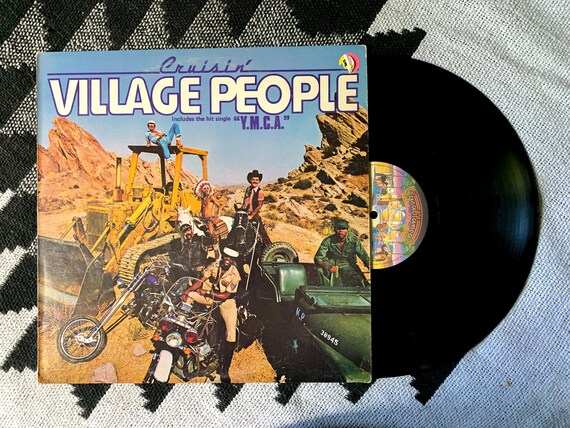 Village People Cruisin Schallplatte Ymca Hot Cop My Etsy
