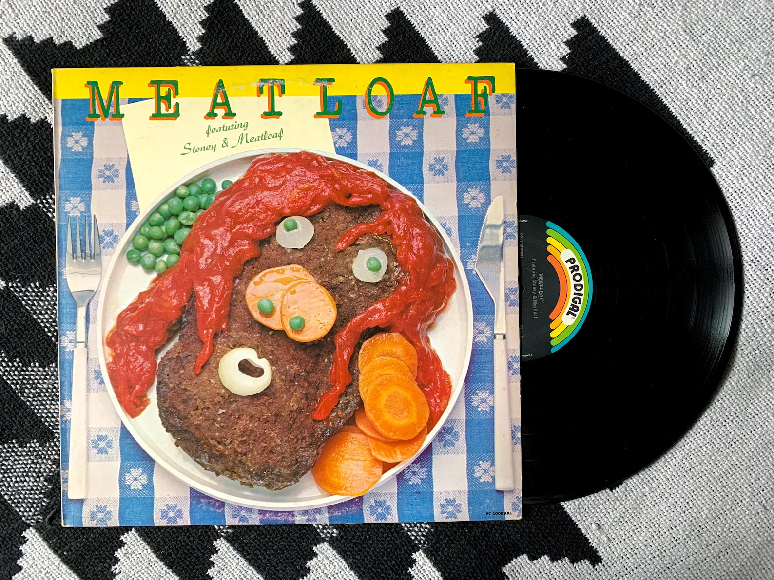 Meat Loaf Featuring Stoney & Meatloaf Vinyl Record 70s Etsy