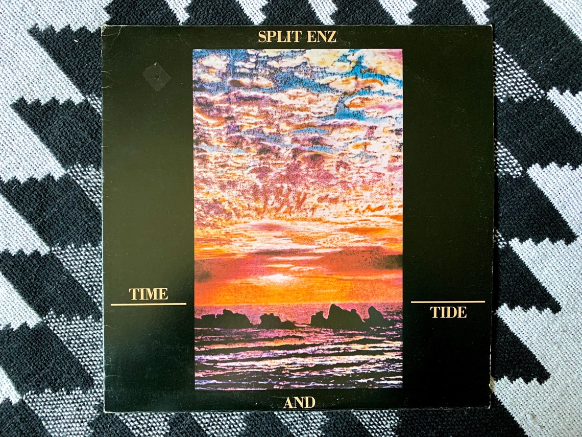 Split Enz Time and Tide Vinyl Record Dirty Creature Six Months Etsy